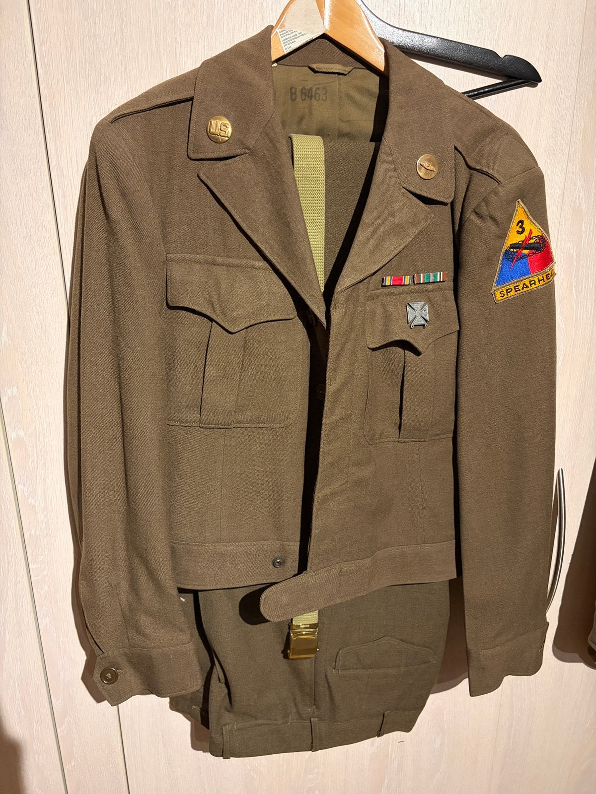 Ike jacket et pantalon M37, Collections, Enlèvement ou Envoi