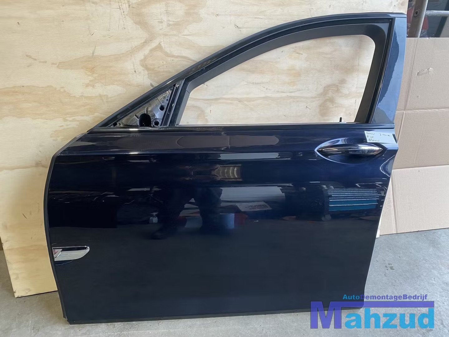 BMW 7 SERIE F01 Blauw Links voor deur portier 2008-2015, Petuelring 130
80788  Munich, DE, Info@bmw.de, Utilisé, Porte
