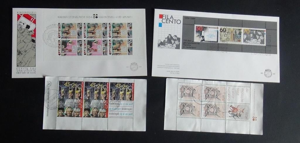 Timbres néerlandais, timbrés, Timbres & Monnaies, Timbres | Pays-Bas, Enlèvement ou Envoi, Après 1940, Affranchi