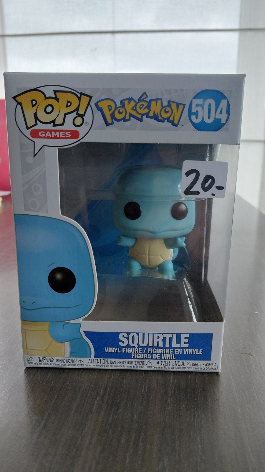 Squirtle pokemon, Ophalen, Zo goed als nieuw