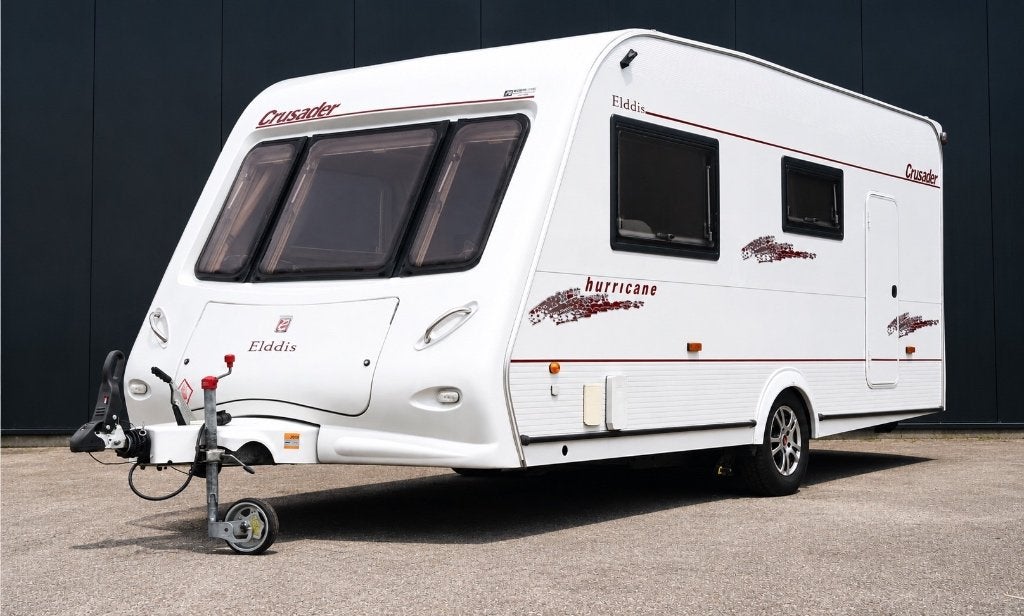 Elddis crusader hurricane van 1e eigenaar airco, Standaardzit, Elddis, Tot en met 2, Particulier