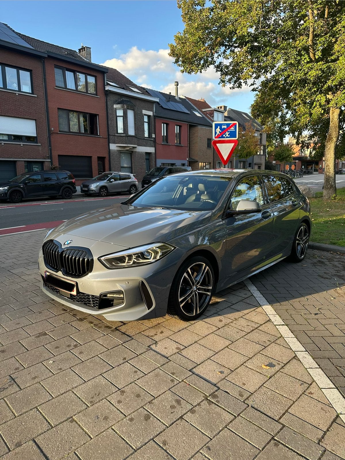 Bmw 118D full M pack Storm bay, Auto's, 1 Reeks, 1995 cc, 4 cilinders, Leder en Stof