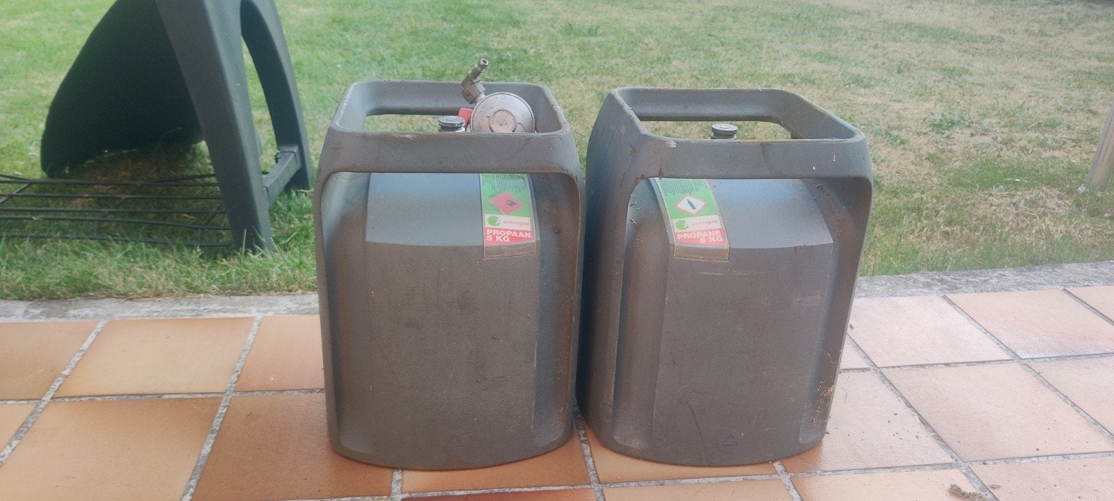 Antargaz CUBE 5 kg avec minuterie, Enlèvement