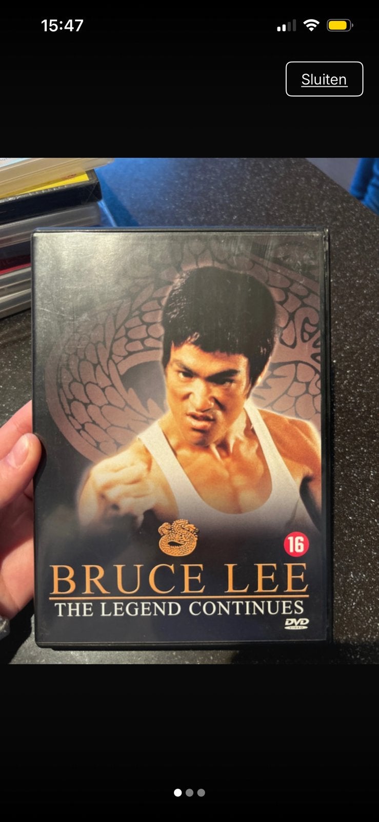 DVD Bruce Lee, Ophalen, Gebruikt