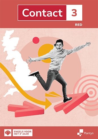 Contact 3 Red - Engels voor het 3e jaar, Enlèvement, Comme neuf, Secondaire, Anglais
