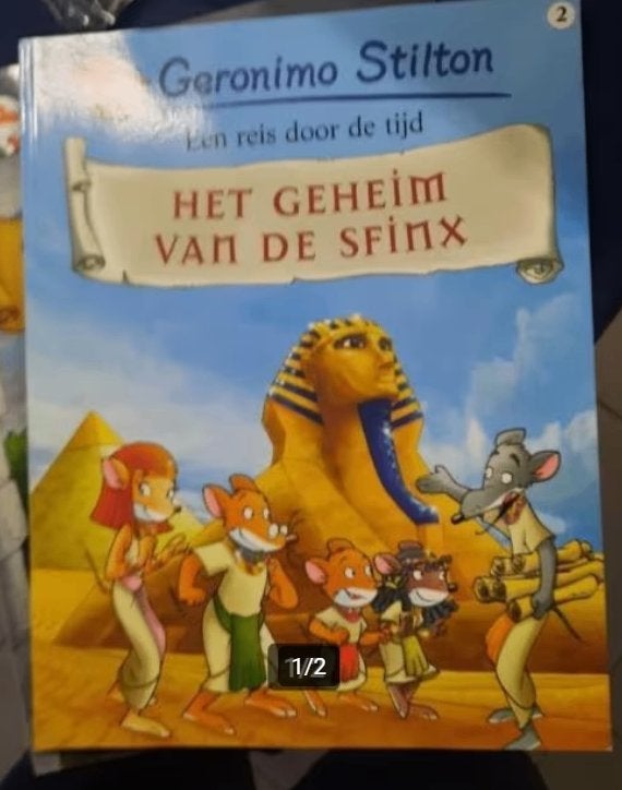 OUDE STRIPS GERONIMO STILTON NRS 2 EN 3, Boeken, Meerdere stripboeken, Ophalen of Verzenden, Zo goed als nieuw