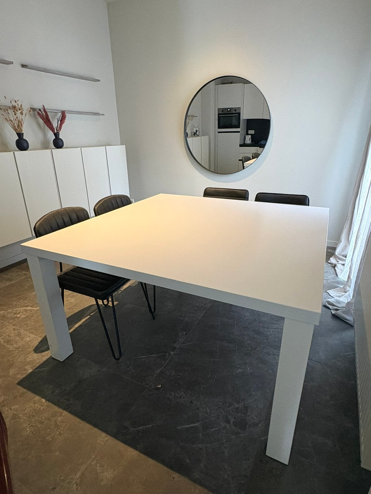 Tafel 140x140cm, Maison & Meubles, Tables | Tables à manger, Enlèvement, Comme neuf