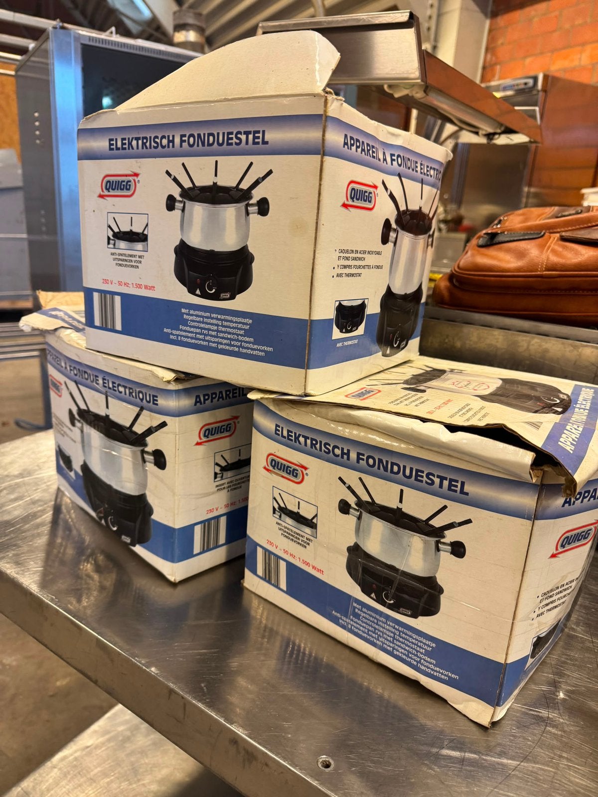 Fonduestel, Enlèvement ou Envoi, Comme neuf, Électrique, Service à fondue