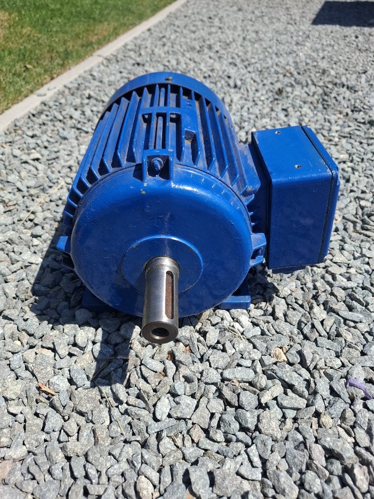 Moteur électrique triphasé 230/380 volts, Bricolage & Construction, Enlèvement, Utilisé, Moteur électrique, 1800 tpm ou plus