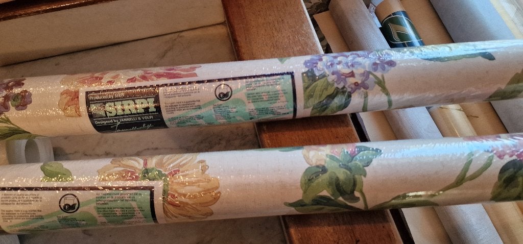 Papier peint, Maison & Meubles, Années 90, 10 à 25 m², Fleurs, Autres marques