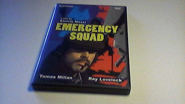 Emergency squad / Stelvio Massi / dvd, Thrillers et Policier, Comme neuf, 1960 à 1980, À partir de 12 ans