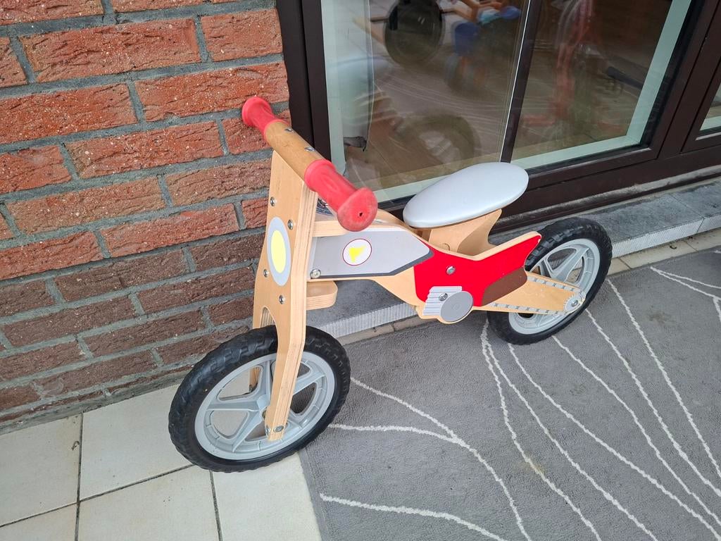 Houten loopfiets, Kinderen en Baby's, Ophalen, Loopfiets