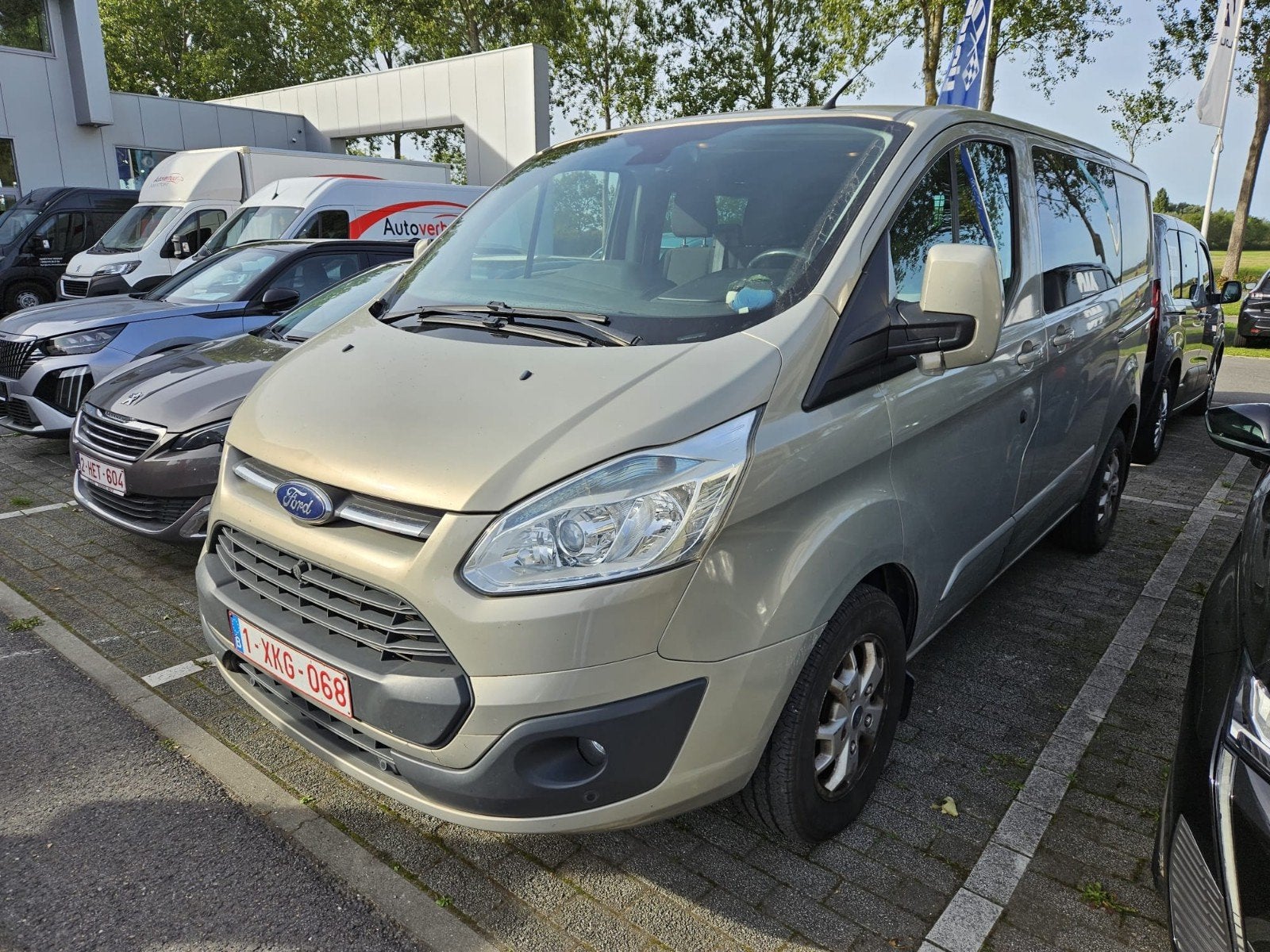 Ford transit custom, lichte vracht., 4 cilinders, 5 deurs, Particulier, Onderhoudsboekje