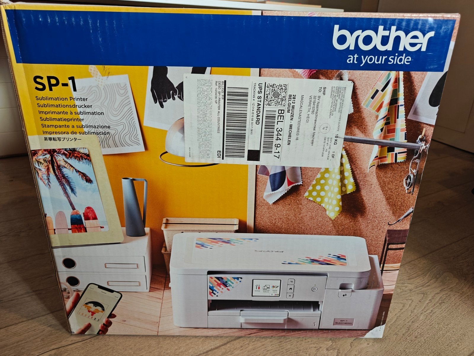 Nieuw in doos: Brother SP-1 Sublimatieprinter (Incl. Inkt!), Ophalen, Nieuw