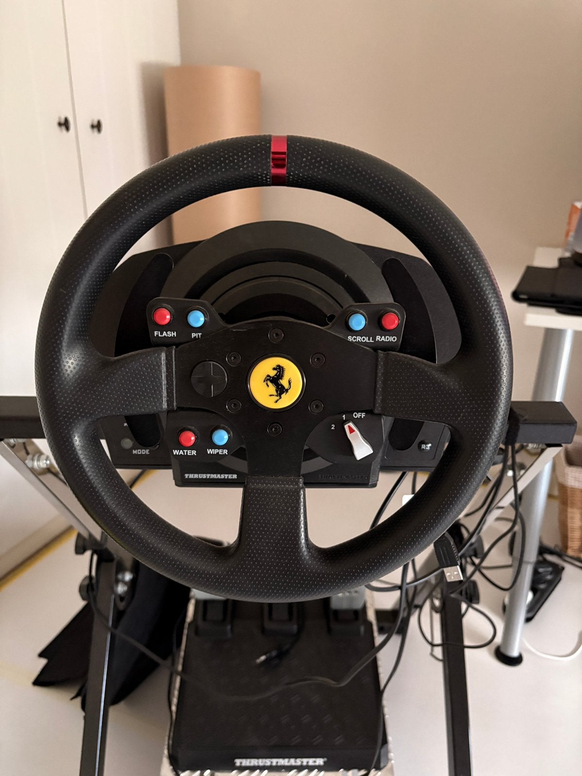 T300 met t3pm pedalen + standaard (next level racing), Ophalen, Zo goed als nieuw, Stuur of Pedalen, PlayStation 4