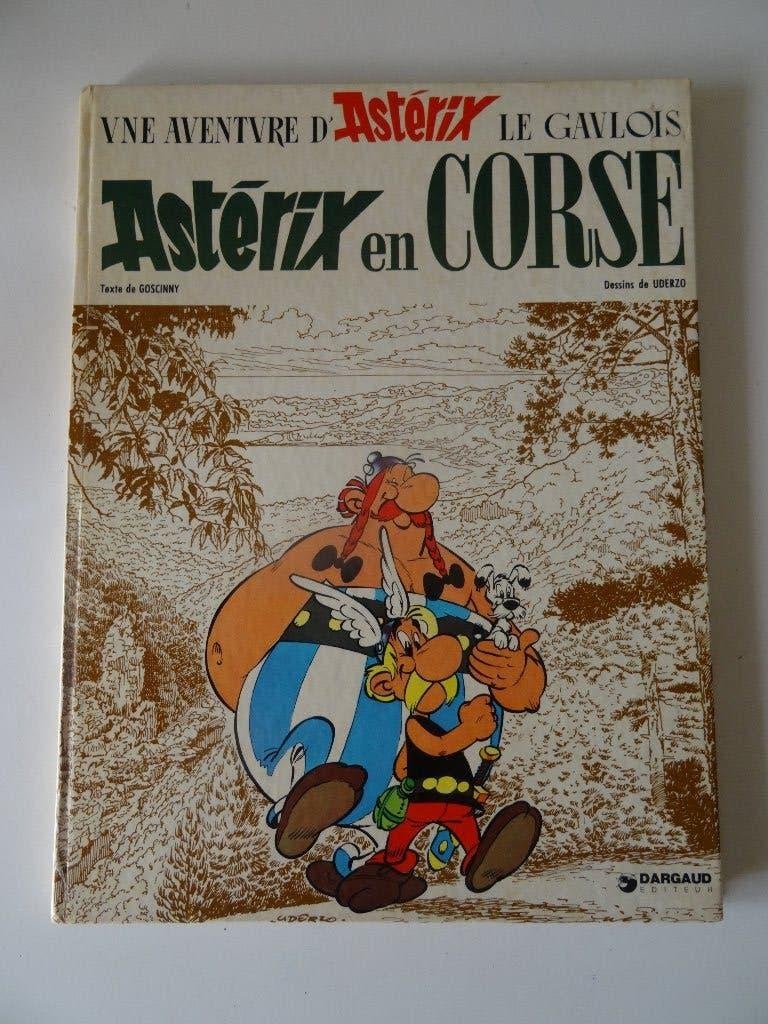 Asterix T20 Asterix en Corse EO Dargaud 1973, Goscinny uderzo, Enlèvement ou Envoi, Une BD, Utilisé