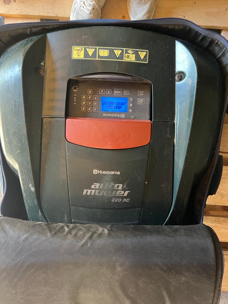 Husqvarna AC 220, Enlèvement, Utilisé
