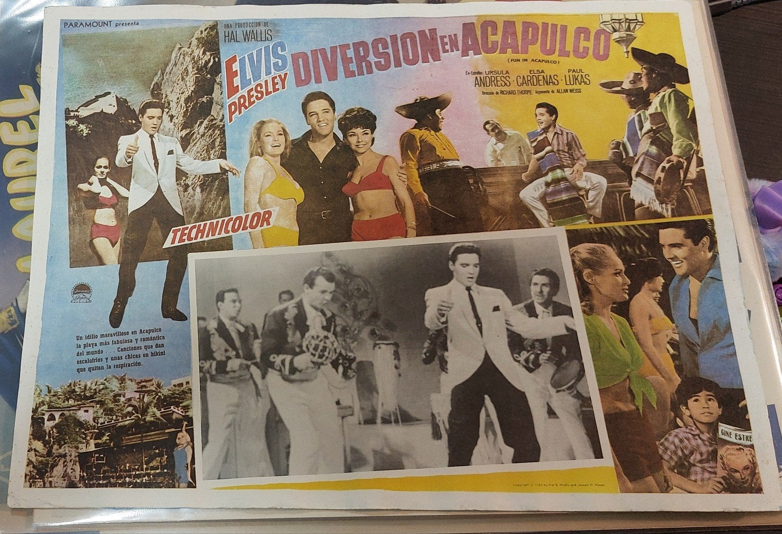 Spaanse lobbykaart Elvis Presley 1963, Enlèvement