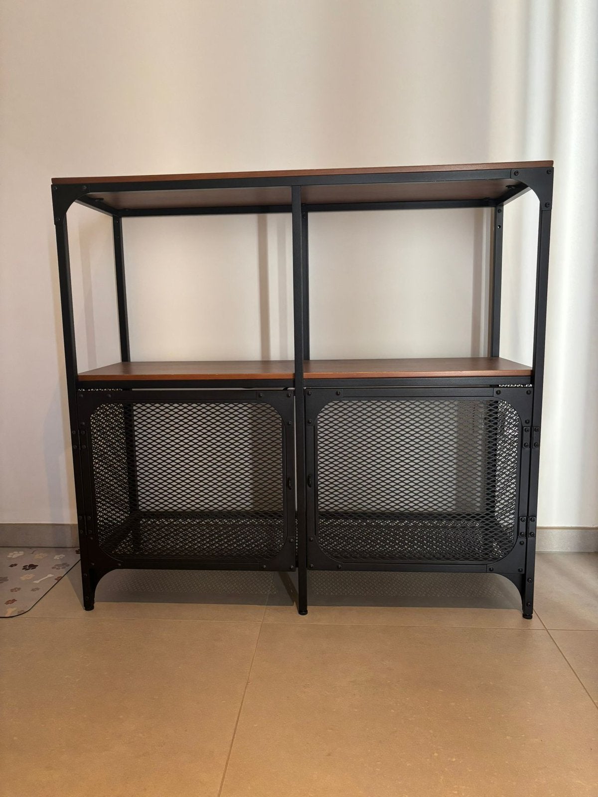 Complete woonkamer-/eetkamerset te koop – industriële stijl, Huis en Inrichting, Ophalen, Zo goed als nieuw