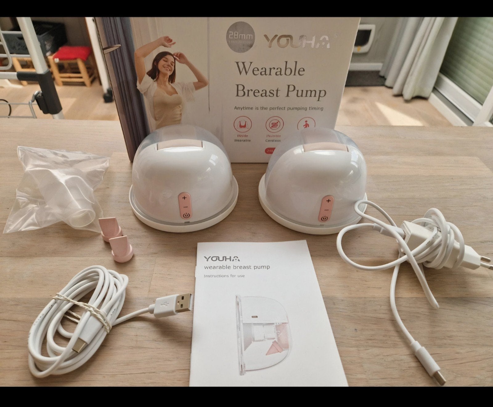 handsfree borstkolf in hele goede staat, Youha, Nieuw, Borstkolf, Ophalen of Verzenden