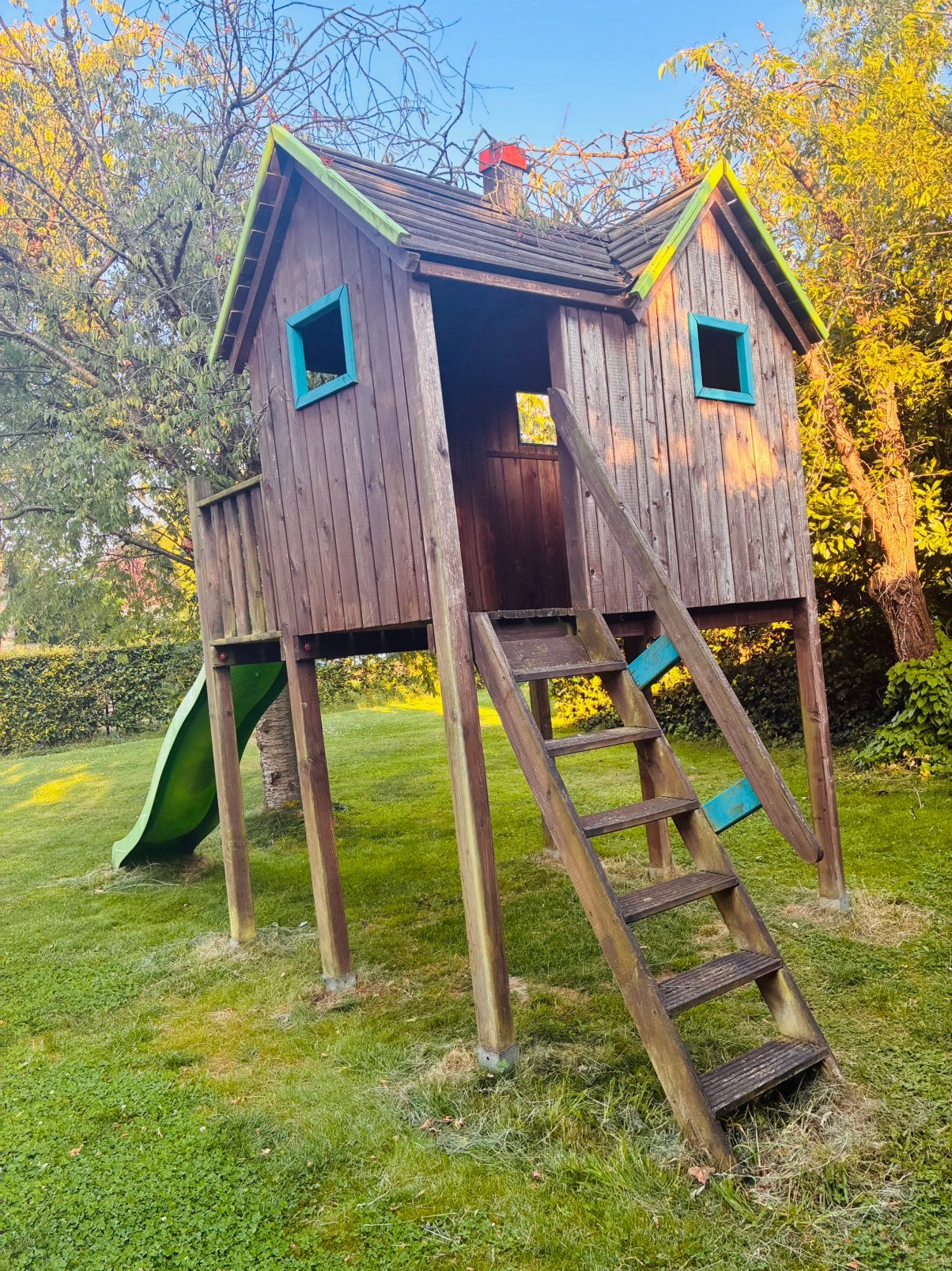 Maisonnette gratuite - à démonter, Enlèvement, Utilisé, Bois
