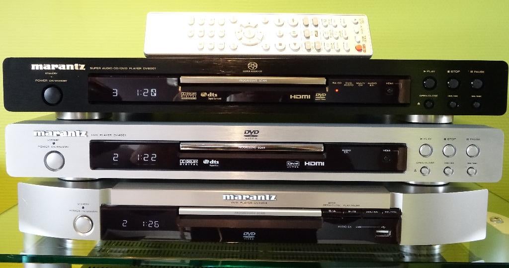 Marantz  2 lecteurs CD-DVD HDG garantis 30 jours, Enlèvement ou Envoi, Comme neuf, Marantz