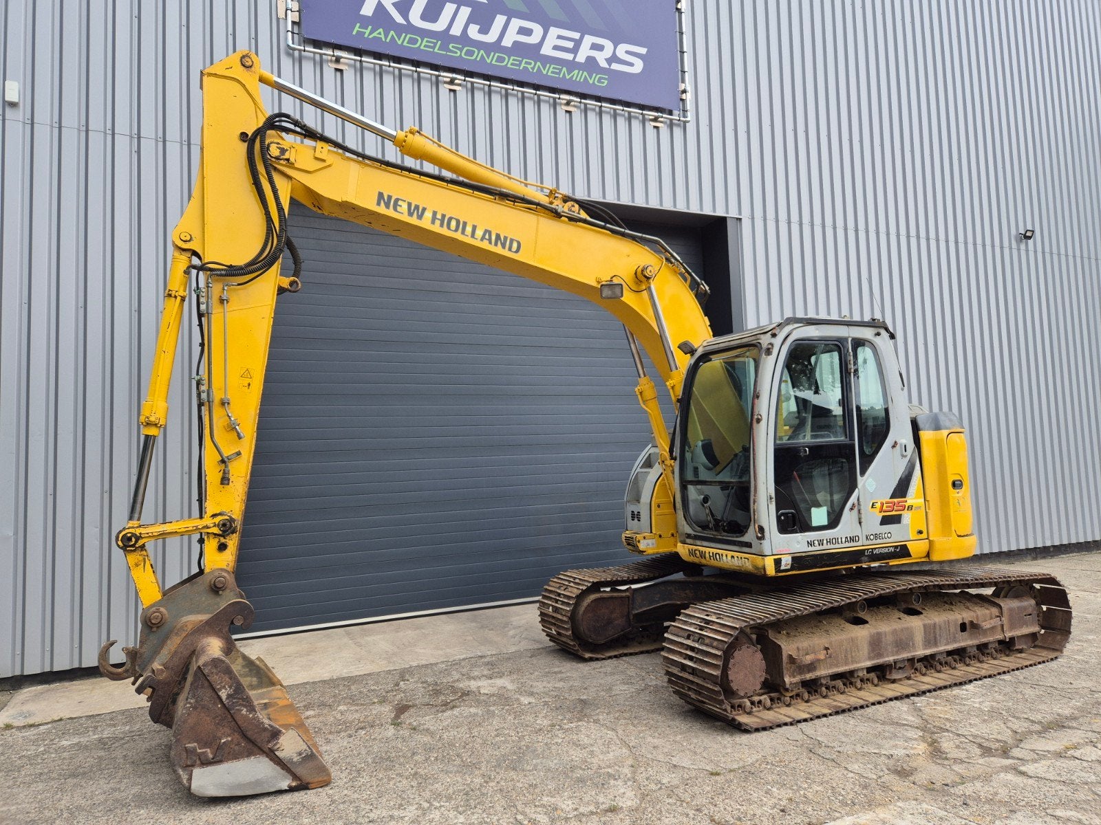 New Holland Kobelco E135BSR-2 Graafmachine Rupskraan, Ophalen