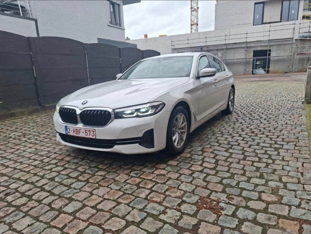 Bmw 530e 2020 groot scherm, Automaat, Achterwielaandrijving, Wit, Leder