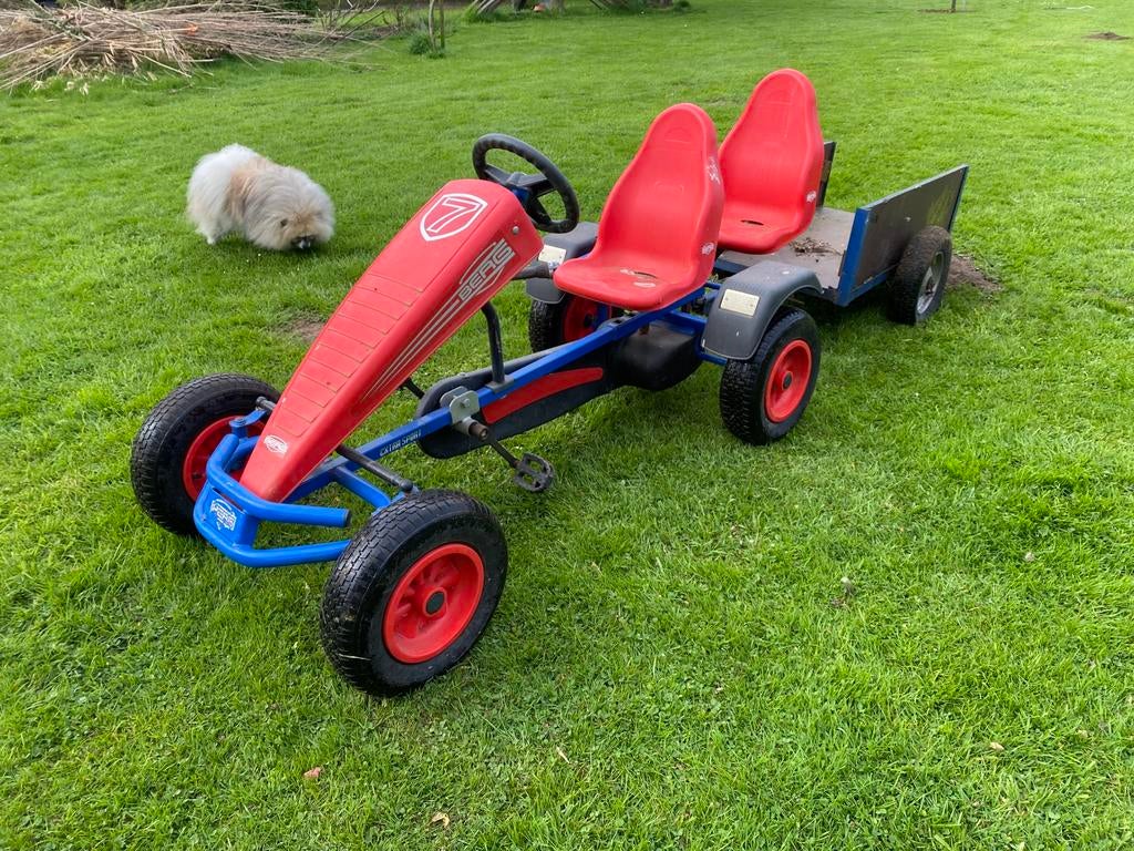 Berg go kart versnellingen met kar, Ophalen, Zo goed als nieuw, Berg