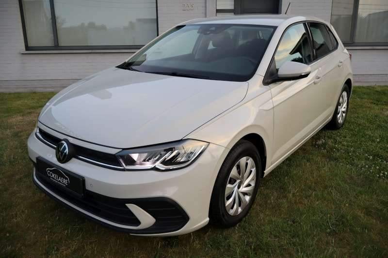 VW Polo 1.0i Navi/LED/CarPlay/PDC/Camera/VerwarmdeZetels, Voorwielaandrijving, Stof, Lane Keeping Assist, Bedrijf