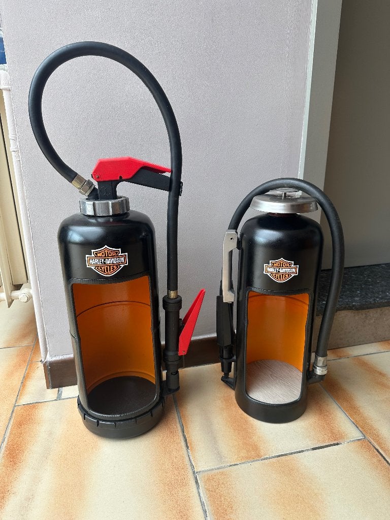 Harley -Davidson brandblussers nieuw, Maison & Meubles, Extincteurs & Coffres-forts, Enlèvement, Neuf, Extincteur
