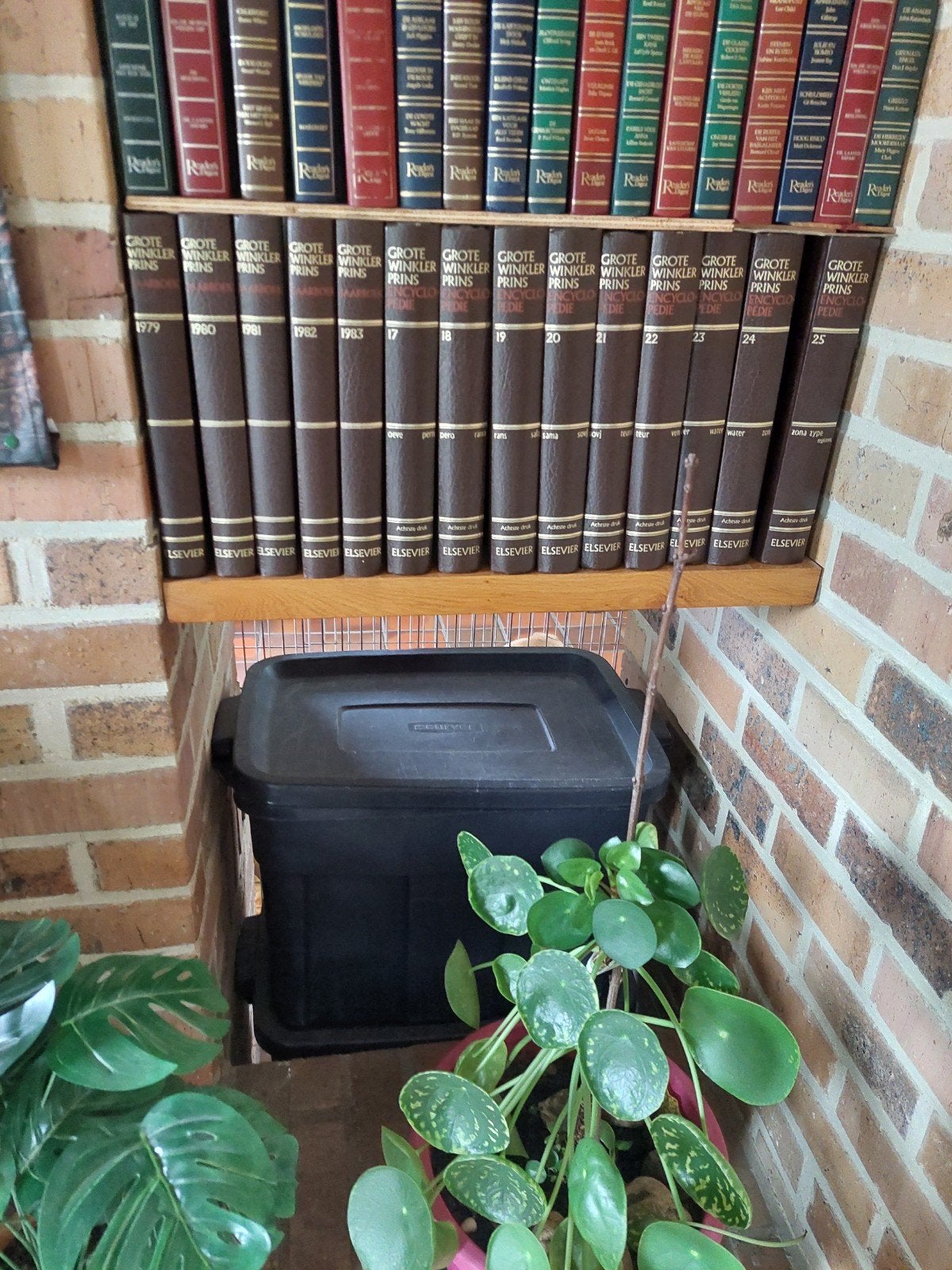 25 delige grote Winkler Prins encyclopedie, Boeken, Ophalen