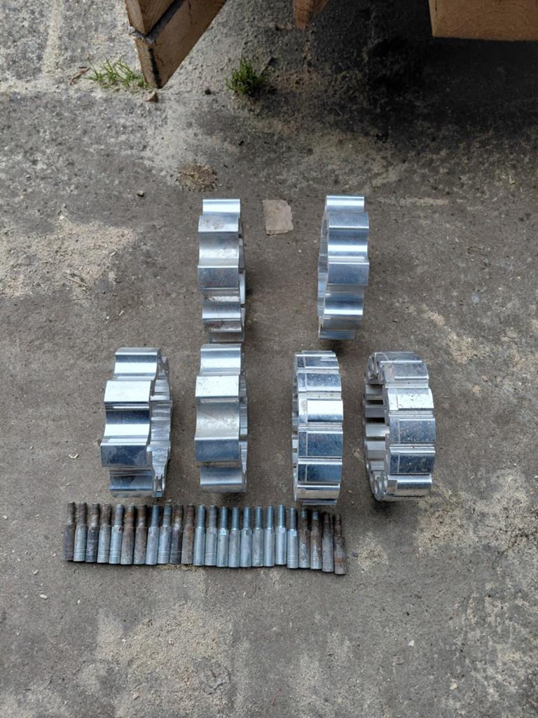 Quad spoorverbreders steek 144/143, Verzenden