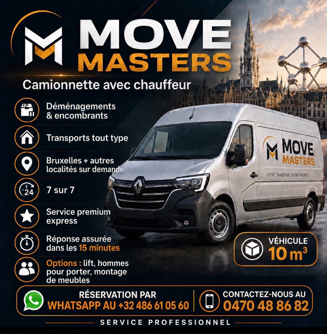Déménagements & transport d'encombrants, objets