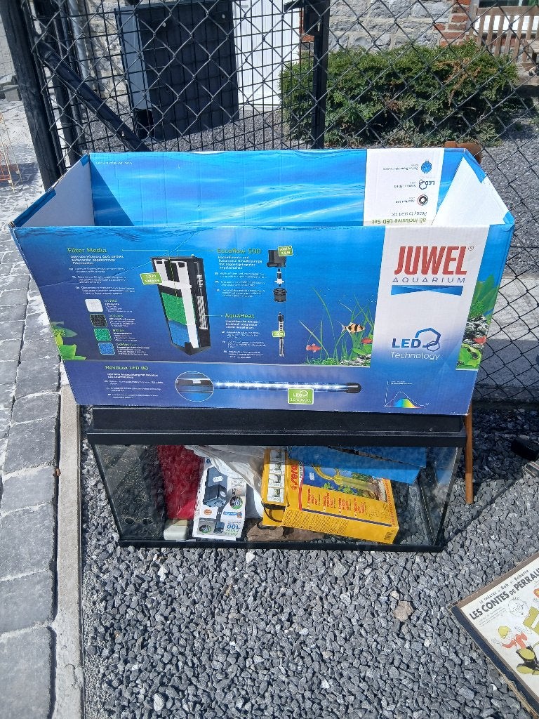 Aquarium jewel 100l, Enlèvement, Utilisé