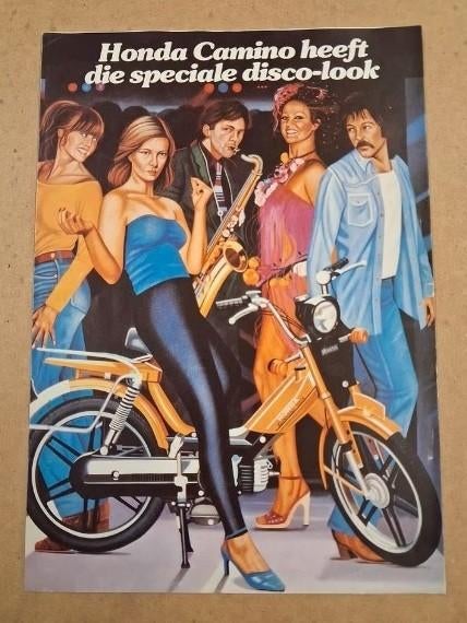 Pochette Honda Camino - Look disco (style des années 80), Enlèvement ou Envoi, Comme neuf, Autres types, Honda
