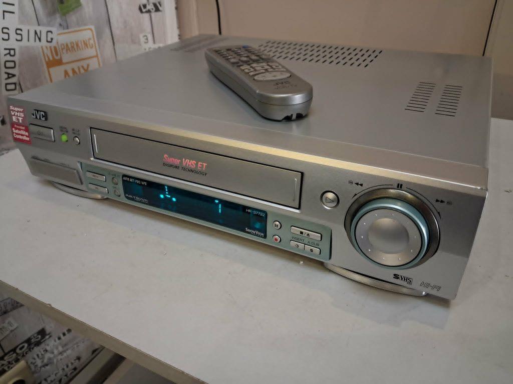 JVC HR-S7722 Super VHS videorecorder, Audio, Tv en Foto, Ophalen of Verzenden, VHS-speler of -recorder