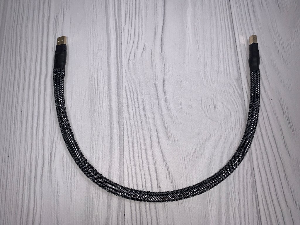USB Audiokabel Zelfbouw Muziekkabel Handmade, TV, Hi-fi & Vidéo, Enlèvement, Neuf, Moins de 2 mètres, Autres câbles