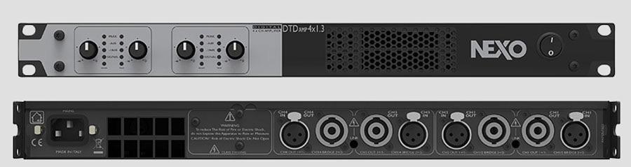 Nexo DTD amp 4 x 1.3C, Audio, Tv en Foto, Versterkers en Ontvangers, Ophalen, Zo goed als nieuw