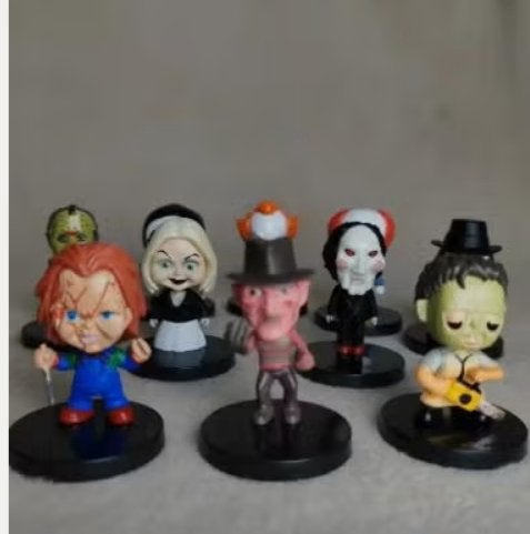 Set de mini-figurines d'horreur 10 pièces (5.5) Nouveau