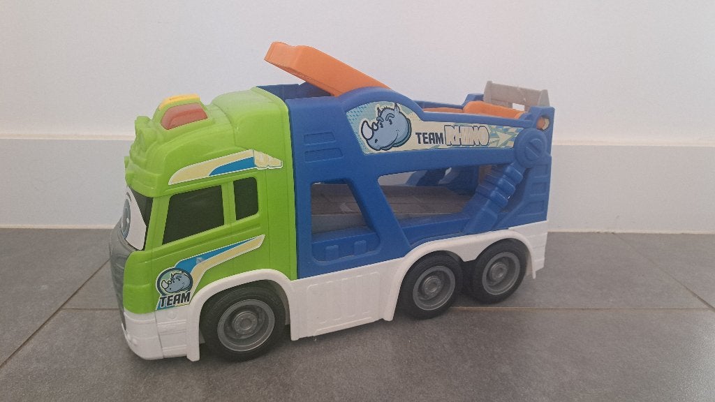 Speelgoedauto, Ophalen, Gebruikt