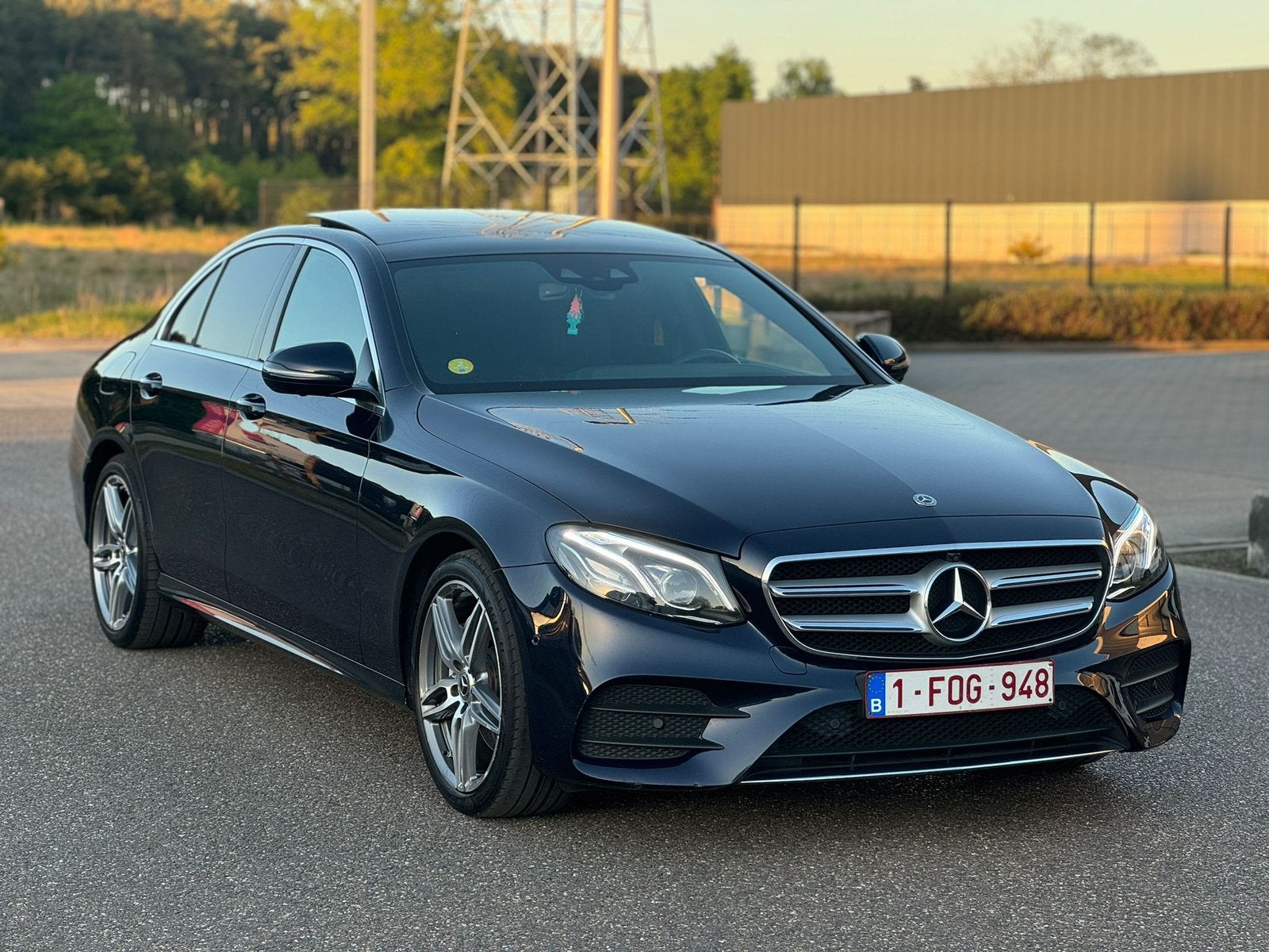 Mercedes E200 CDI Amg pakket 72000km!, Automaat, Blauw, Leder, Particulier