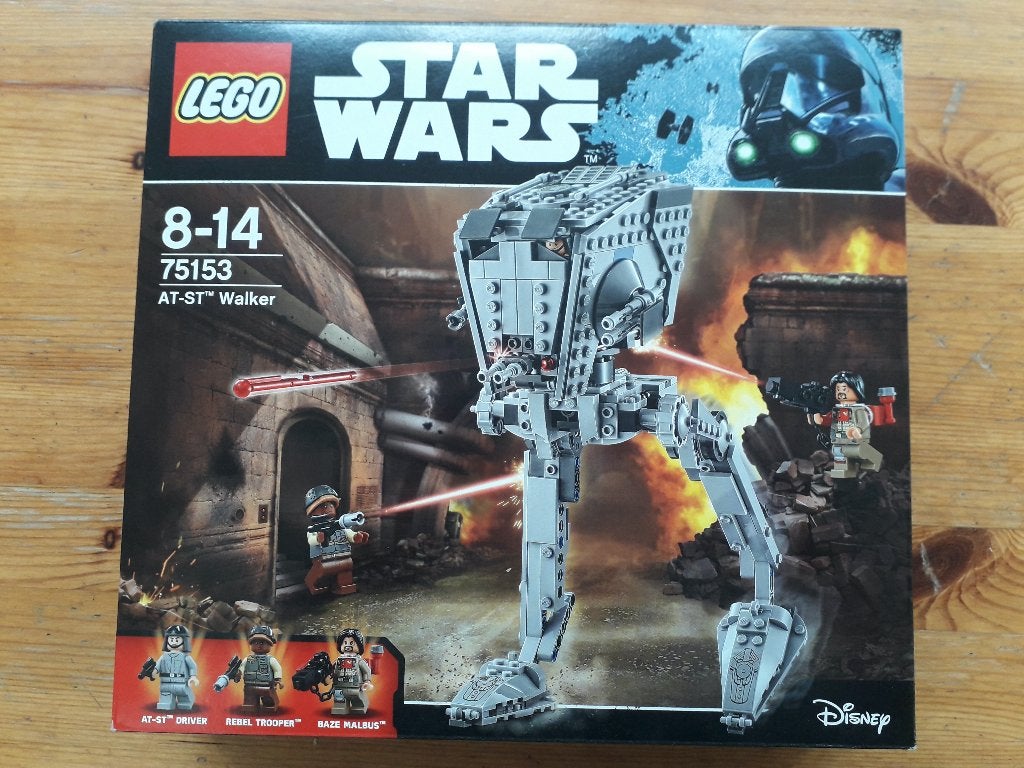 Lego Star Wars 75153 AT-ST Walker (2016), Star Wars, Lego, Ophalen of Verzenden, Zo goed als nieuw
