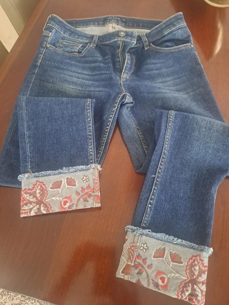 dames jeans broek River Woods maat 29, River Woods, Ophalen, Zo goed als nieuw, Blauw