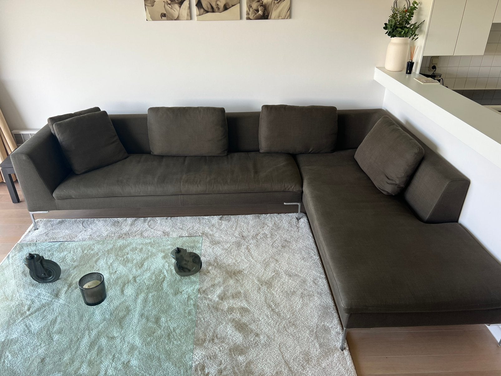 B&B Iatlia hoeksalon model Charles, Ophalen, Zo goed als nieuw