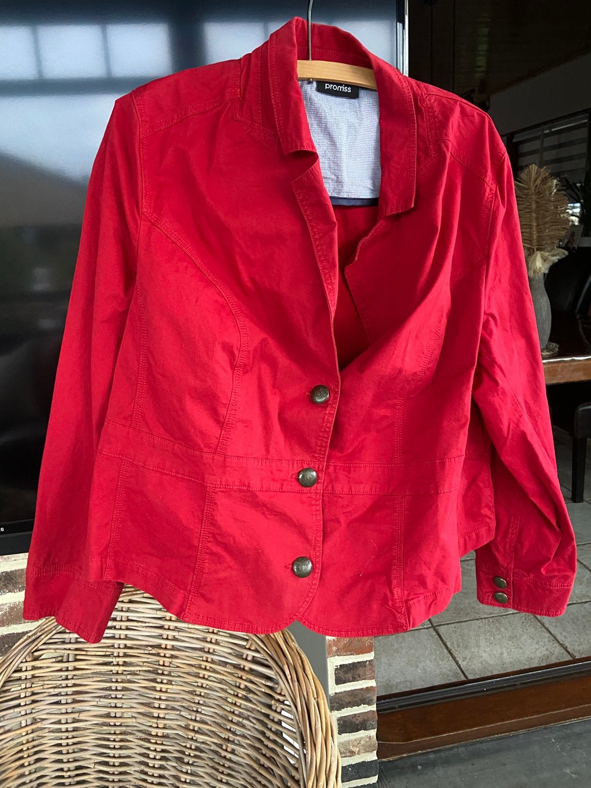 Mooie vest maat 46, Ophalen, Zo goed als nieuw, Maat 46/48 (XL) of groter