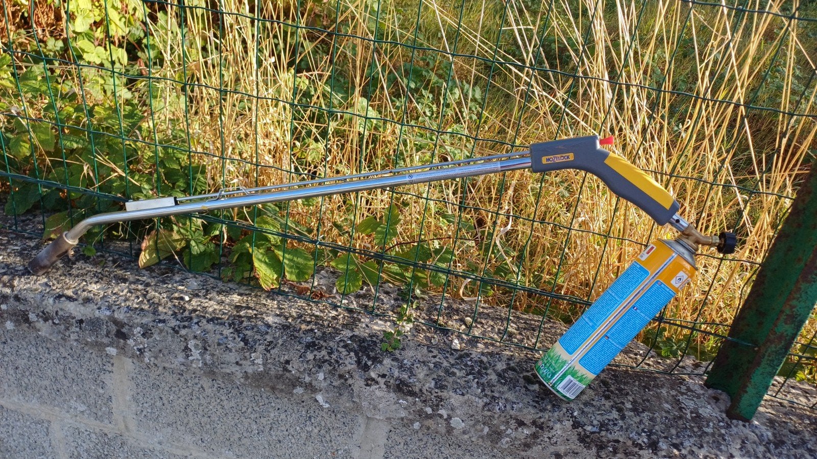 désherbeur thermique Hozelock, Ophalen