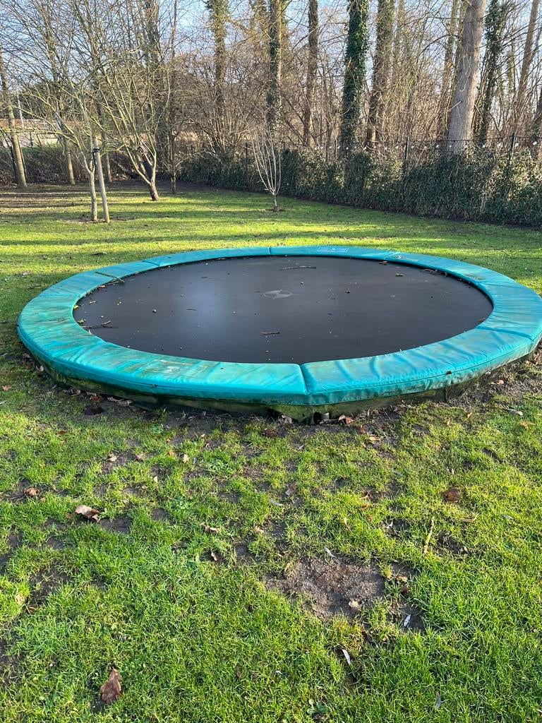 Berg Inground Champion trampoline 330, Kinderen en Baby's, Speelgoed | Buiten | Trampolines, Ophalen, Gebruikt