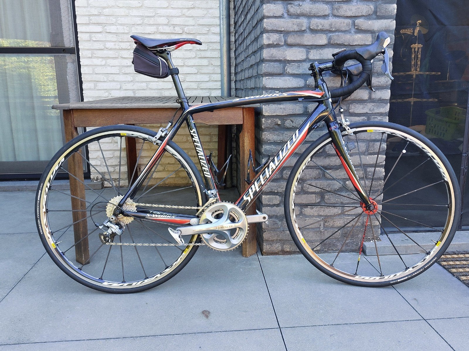 Specialized s-works maat M, Ophalen, Gebruikt, Carbon, Velgrem