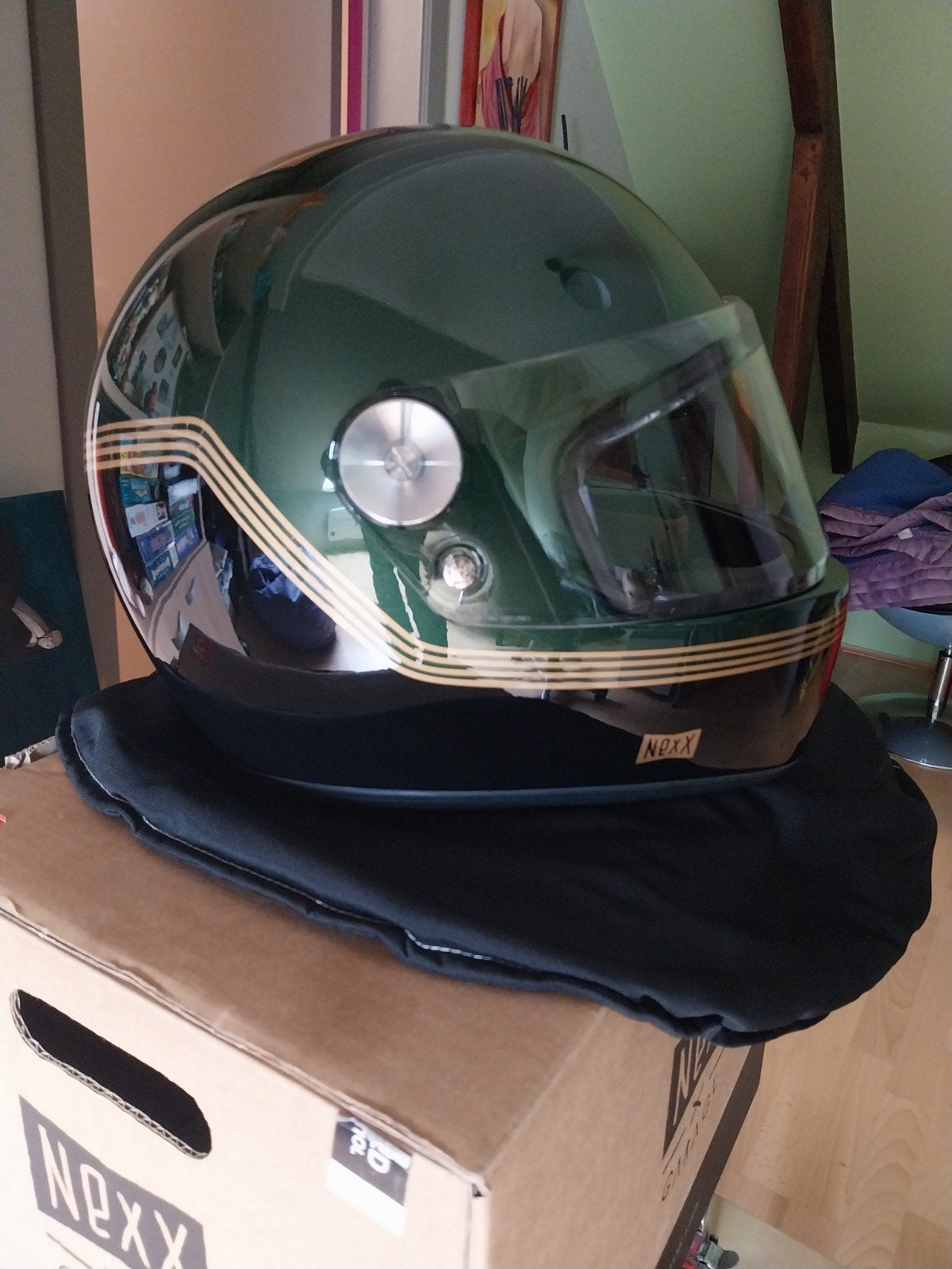 Nexx-helm (M), Motoren, Kleding | Motorhelmen, M, Dames, Integraalhelm, Tweedehands